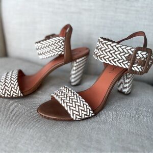 Via Spiga Mesh High Heel Sandal